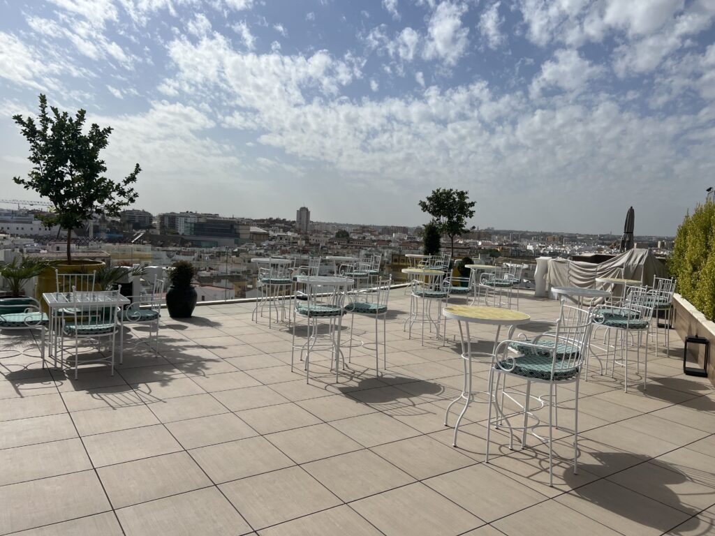 Querencia de Sevilla Seating Rooftop