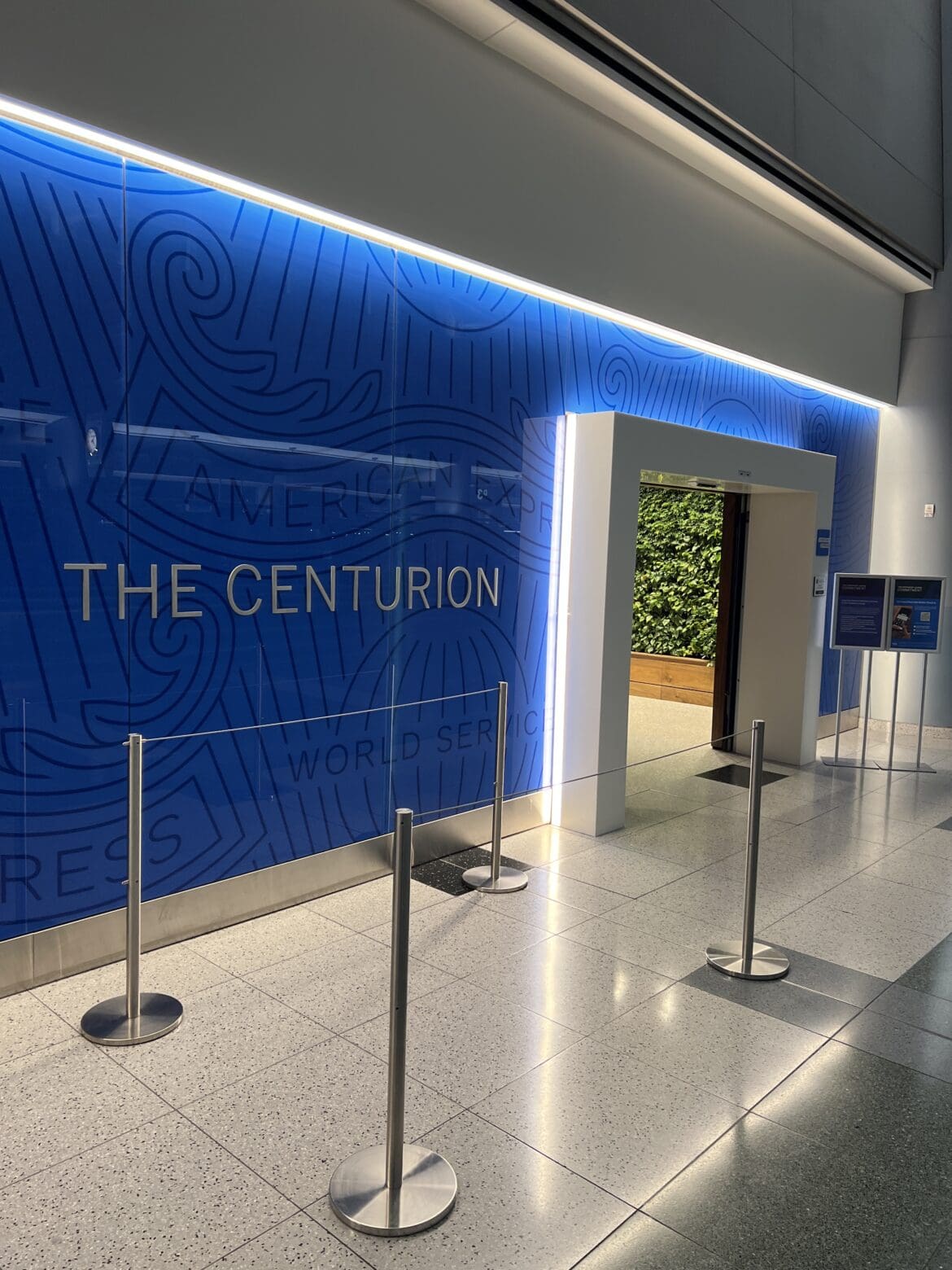 Centurion Lounge Entrance LAS Centurion Lounge Entrance LAS