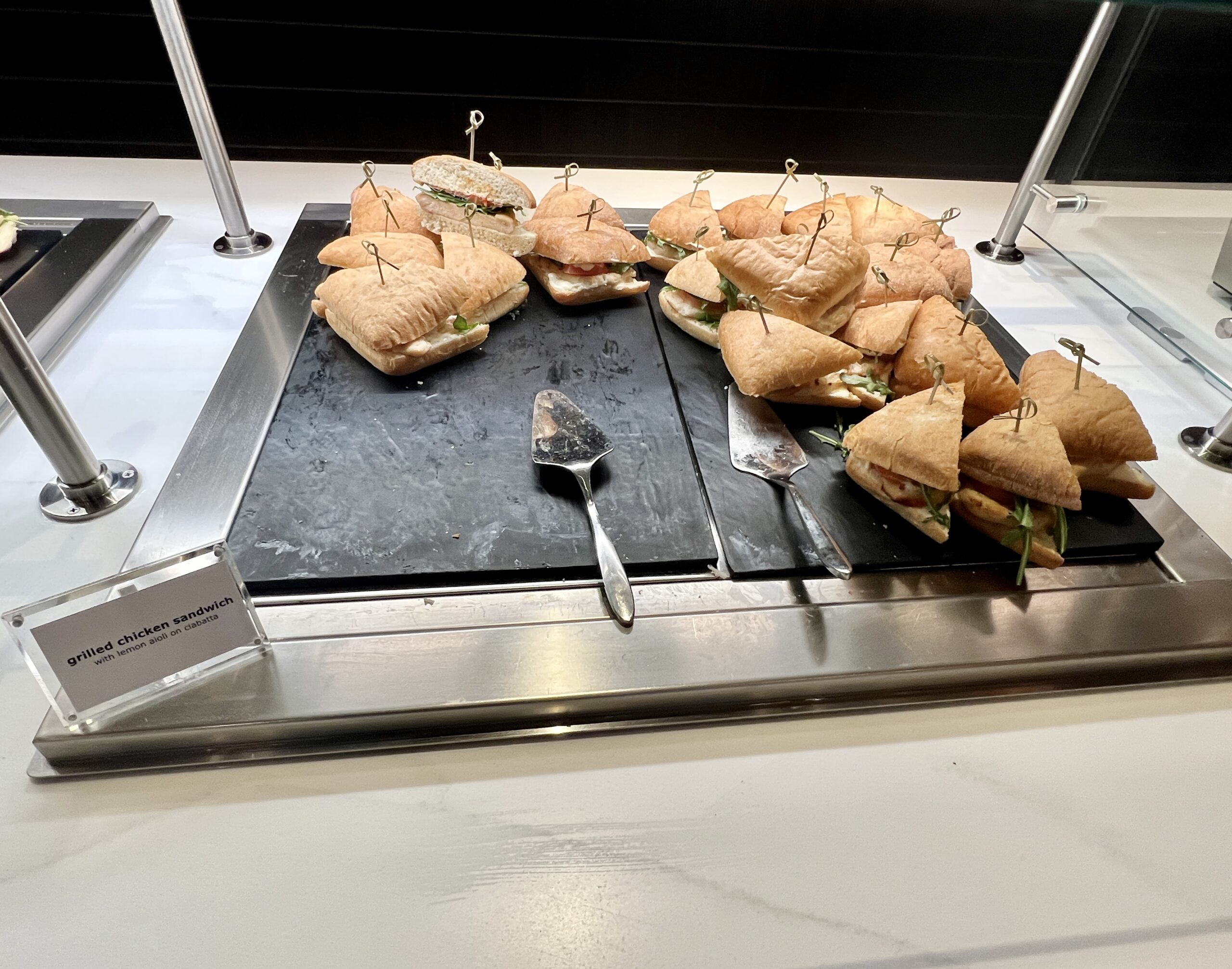 Delta Sky Club ORD More Sandwiches