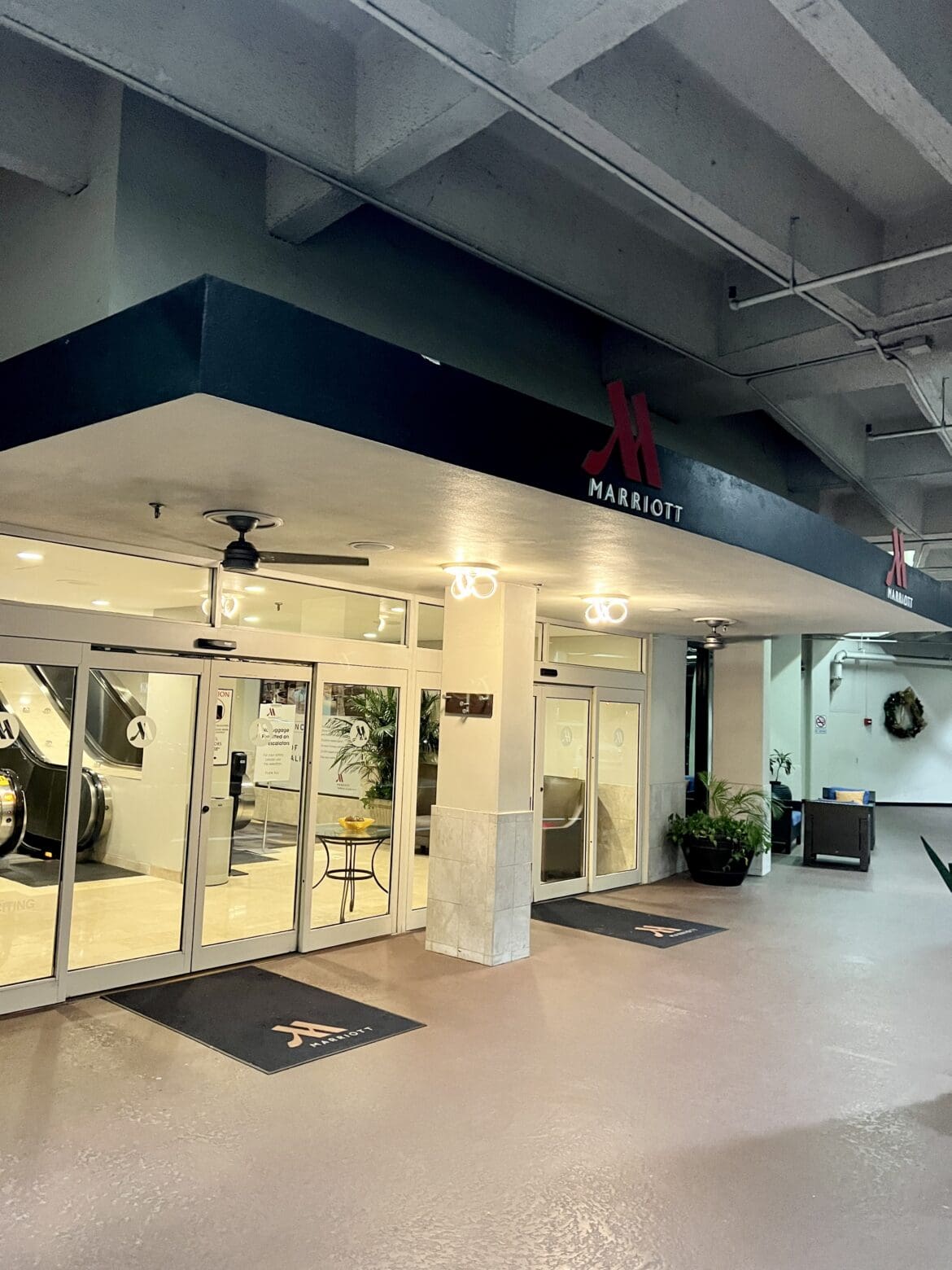 TPA Marriott Entrance