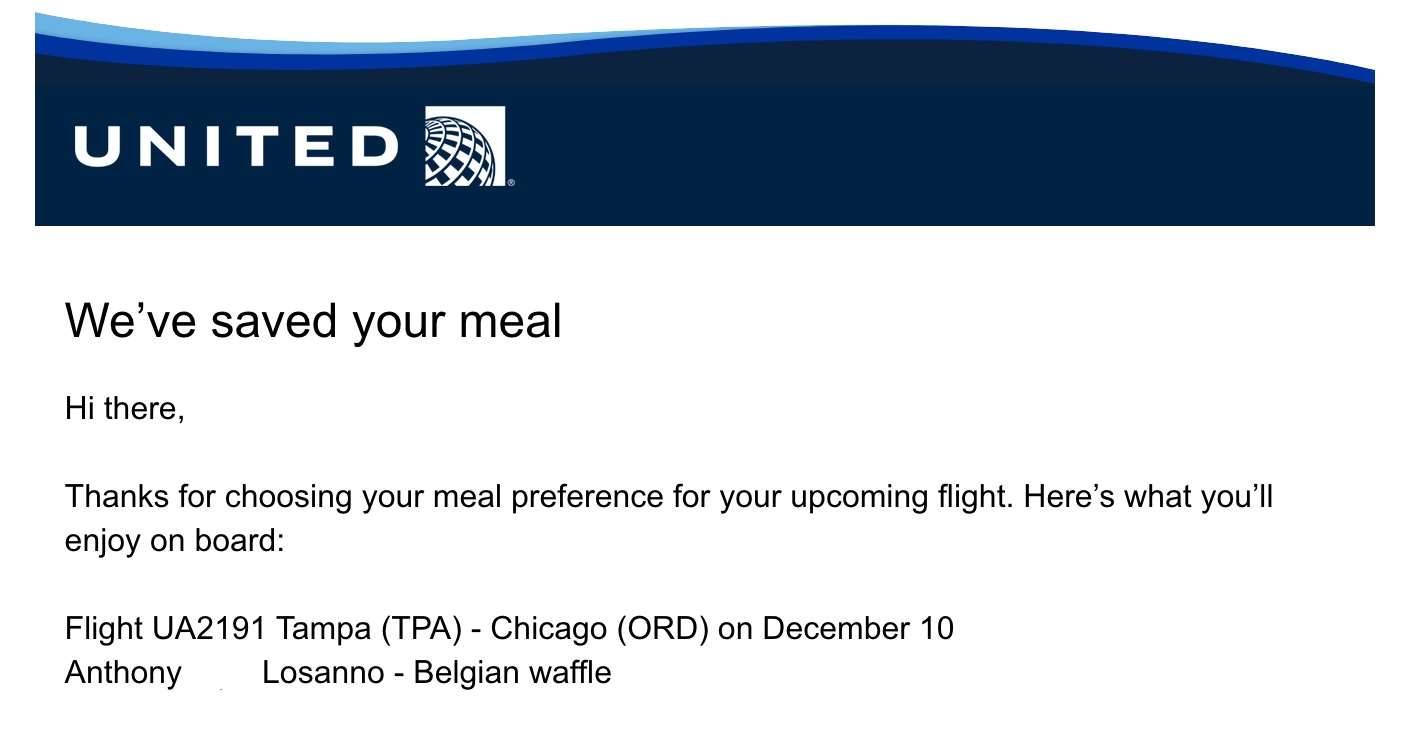 United Saved Meal