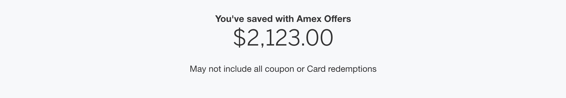 Amex Offers