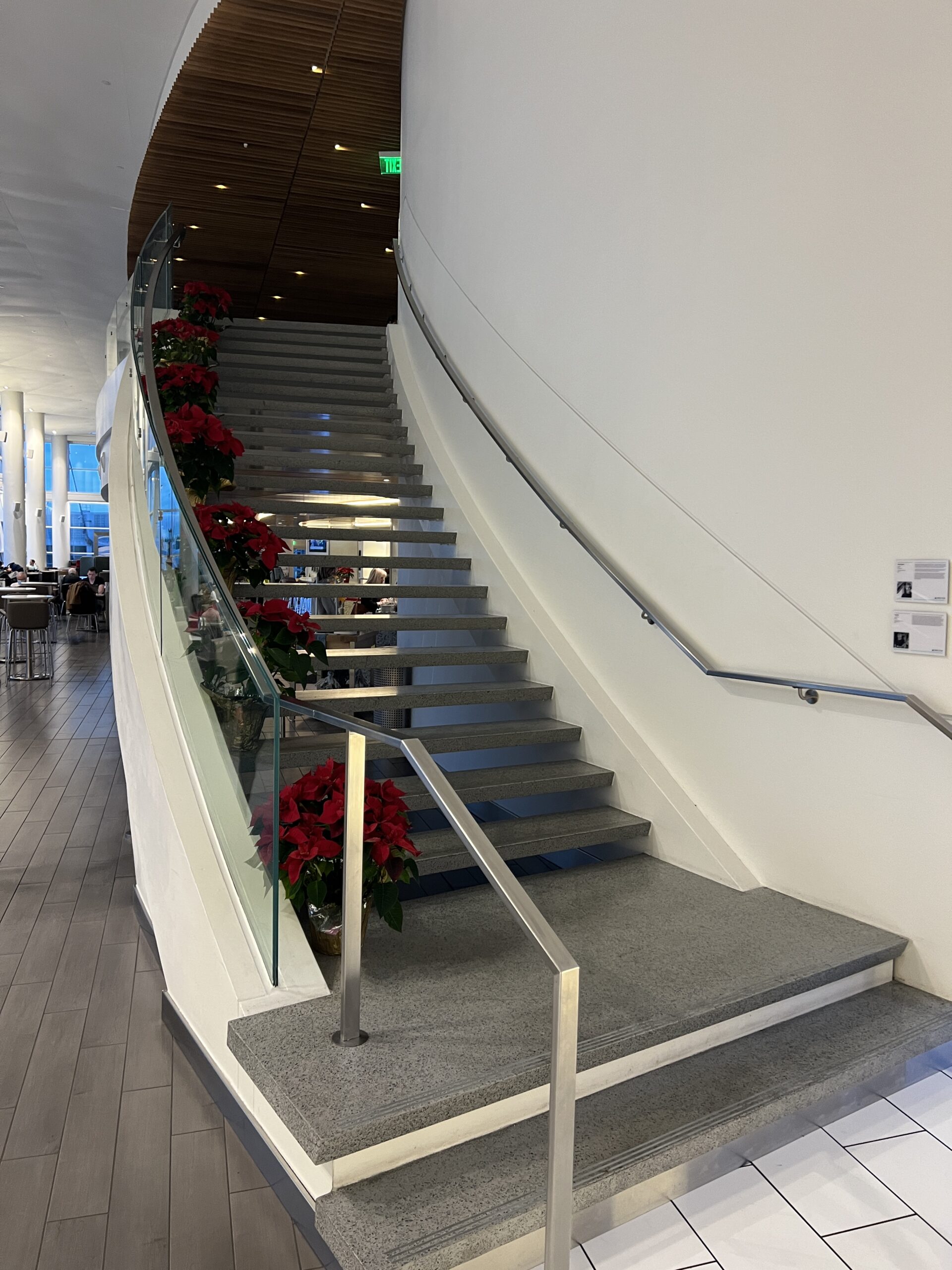 Delta Sky Club SEA Stairs