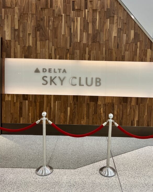 LAX Sky Club Entrance