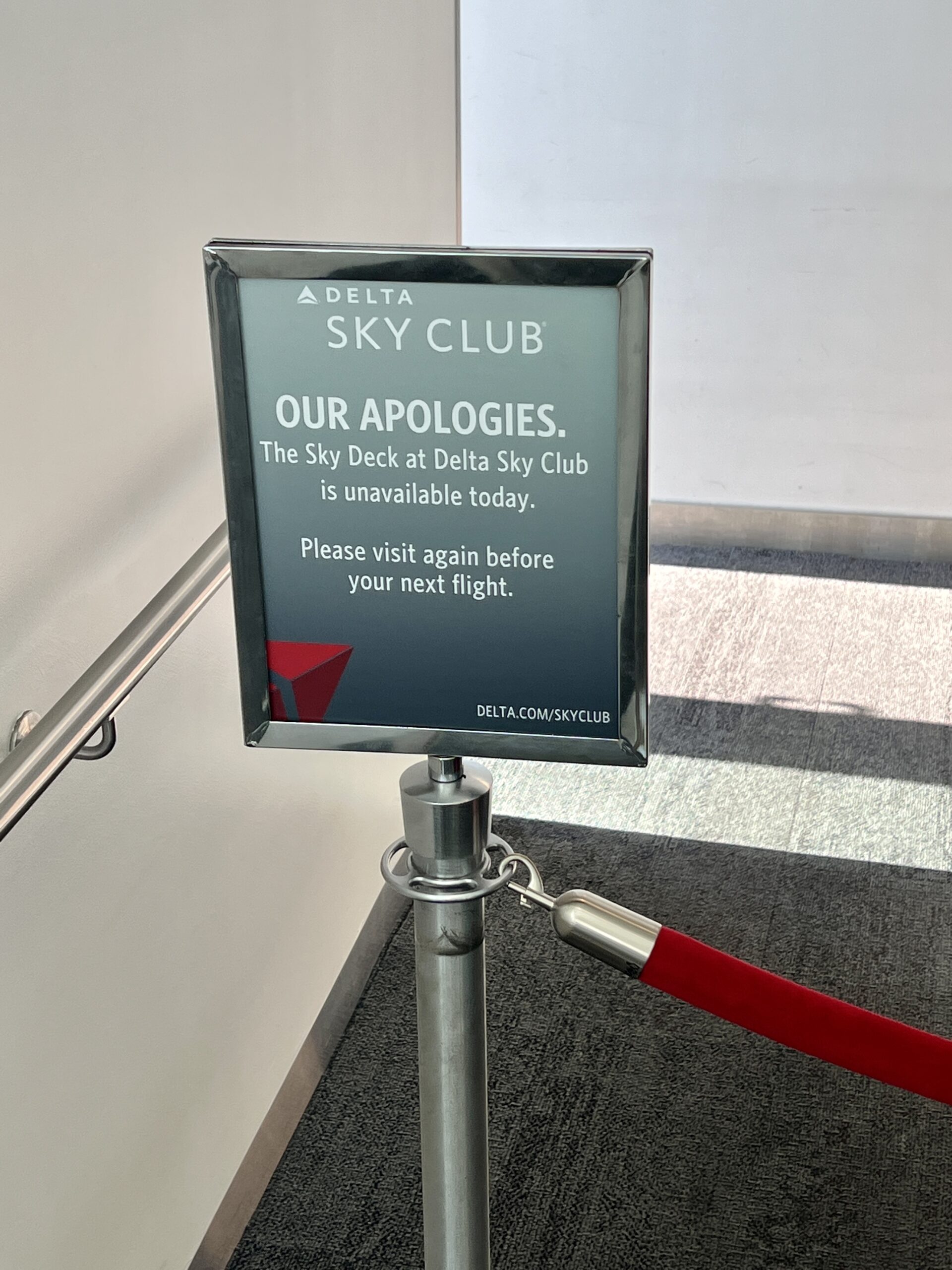 Delta Sky Club JFK Sky Deck