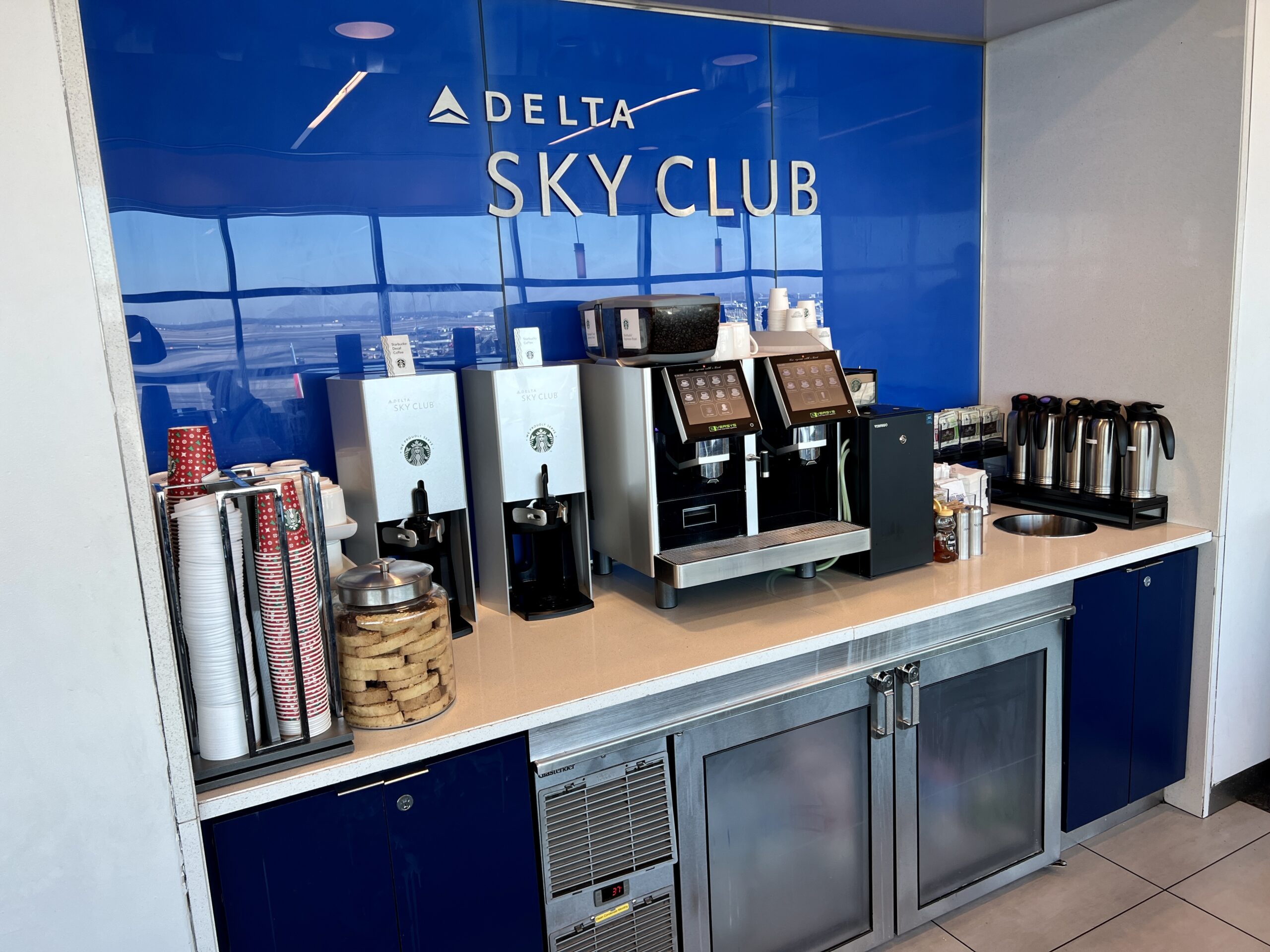 Delta Sky Club JFK Coffee