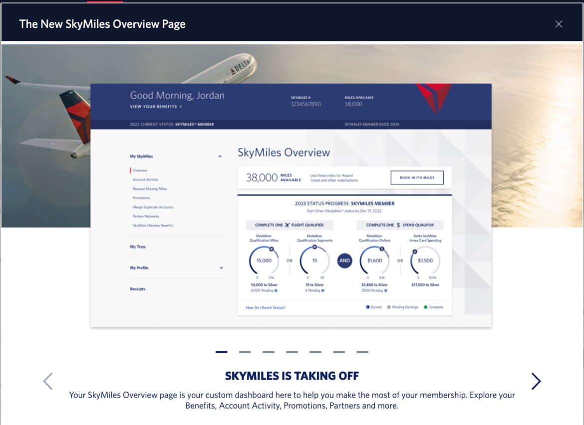 delta-updates-its-skymiles-dashboard-the-bulkhead-seat