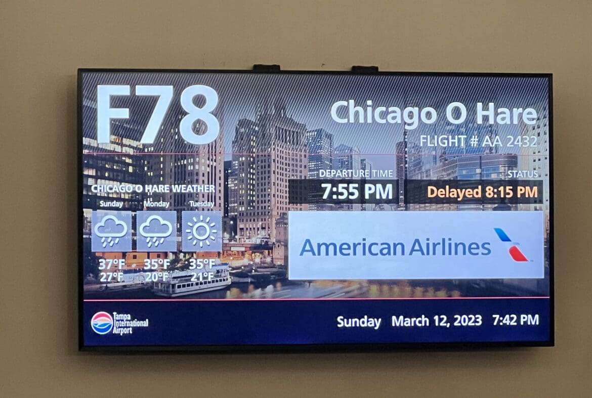 AA Flight Board AA Flight Board