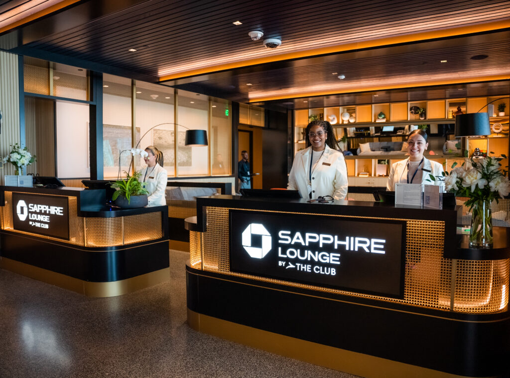 Chase Sapphire Lounge BOS Entry