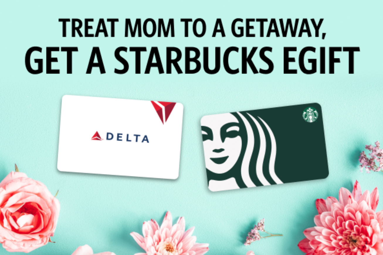 Delta Gift Card Starbucks