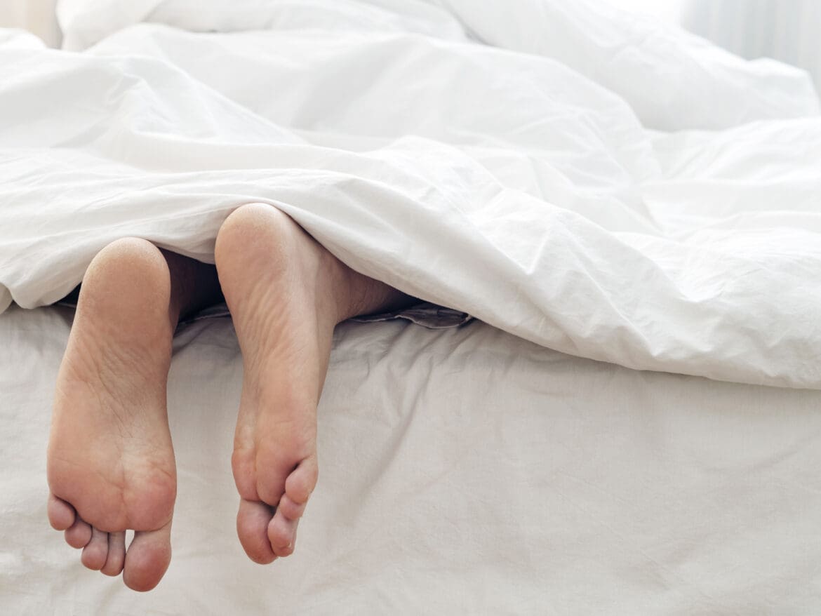 Feet on Bed Feet on Bed