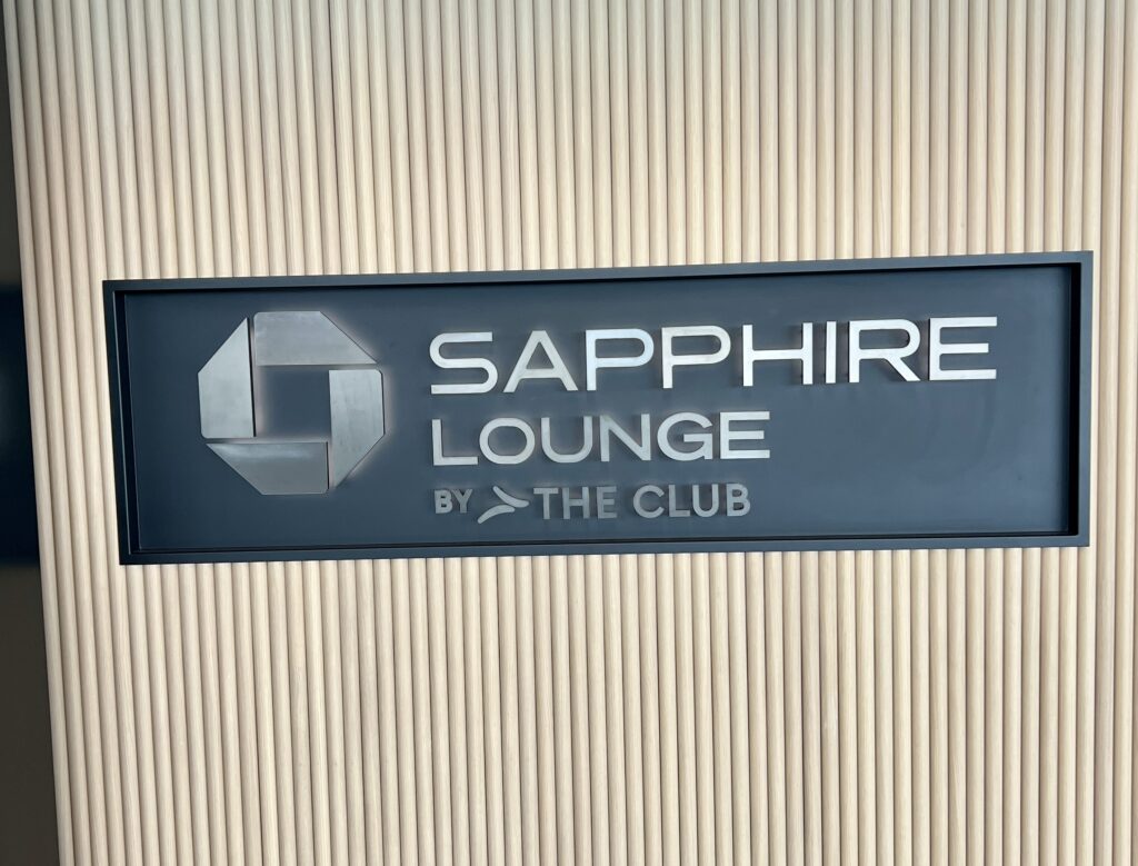 Chase Sapphire Lounge BOS