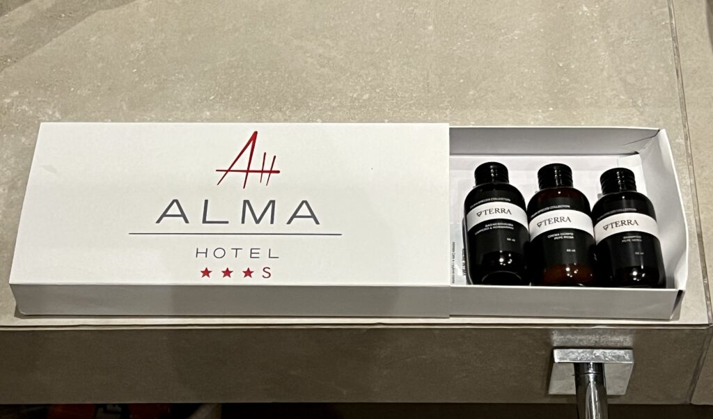 Alma Hotel Toiletries