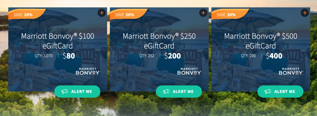 Marriott Bonvoy Daily Deals