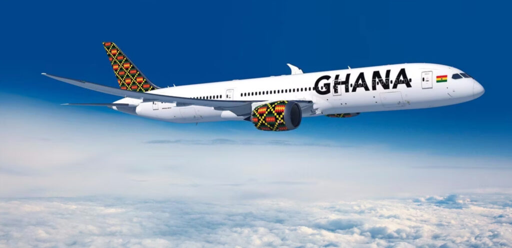 Ghana Airlines Plane