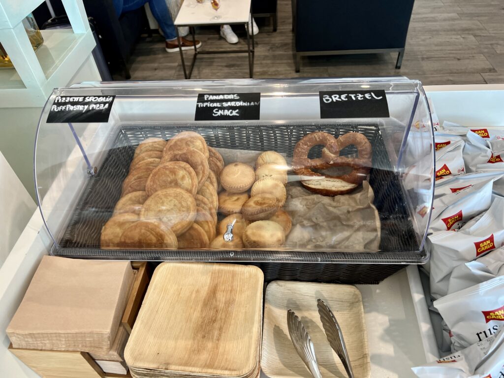 Olbia Airport Lounge Bread