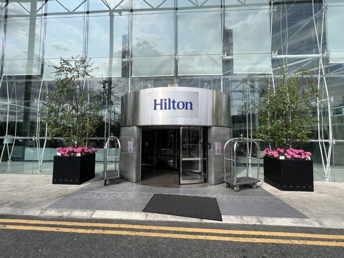 Hilton LHR Entrance