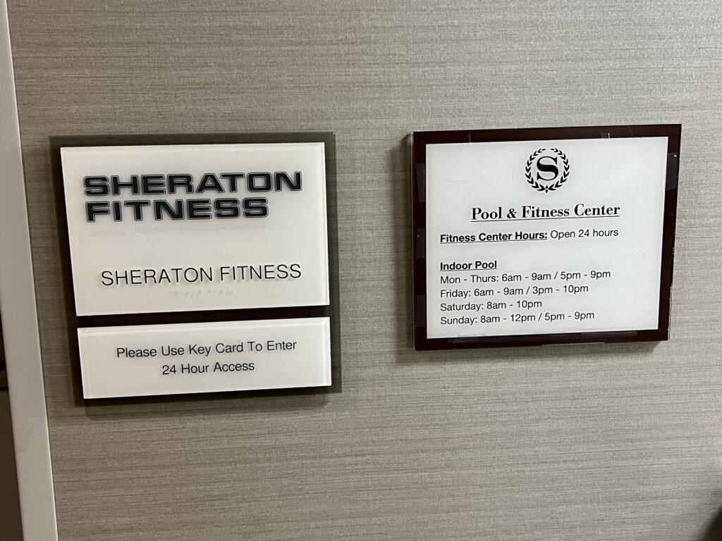 Sheraton Framingham Fitness Center 1