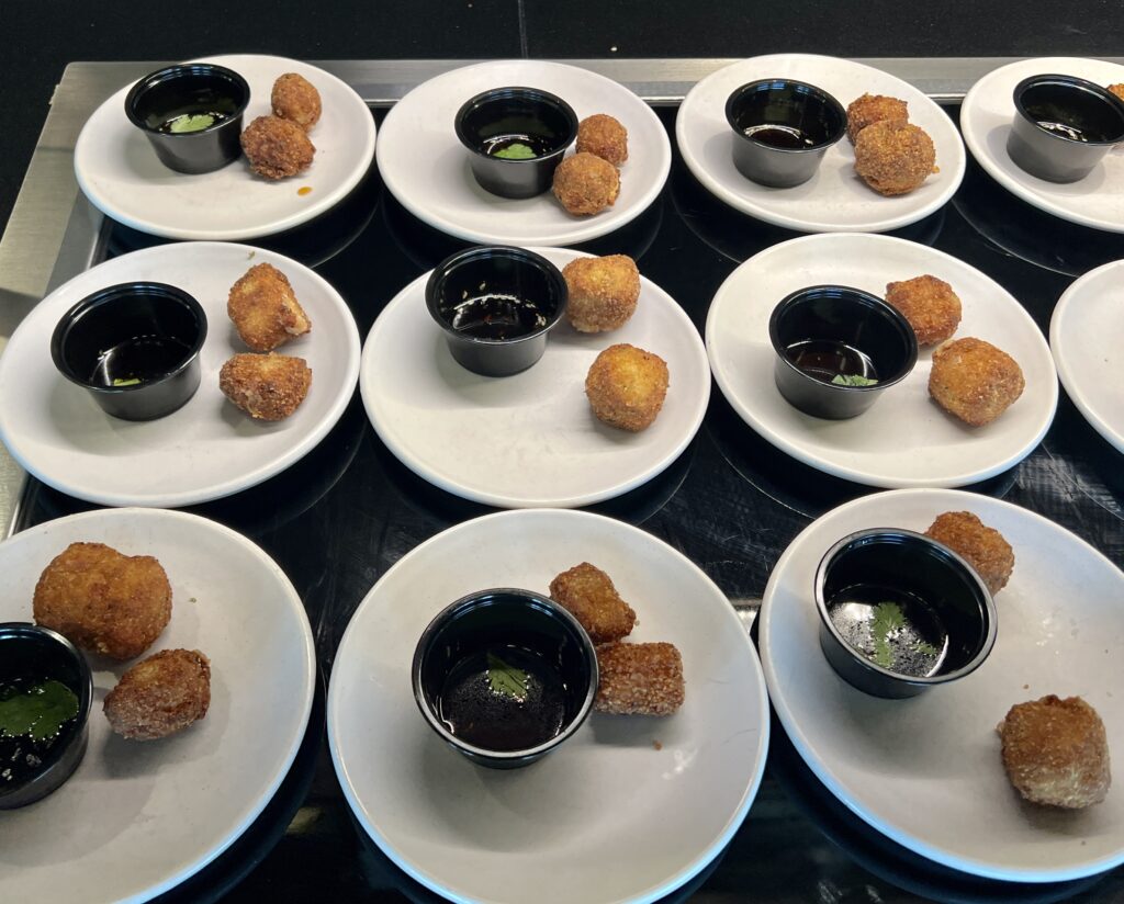 Chase Sapphire Lounge (BOS) Croquettes