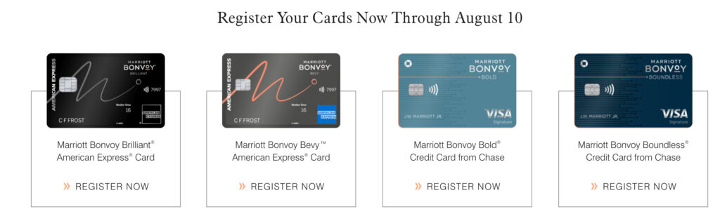Marriott Bonvoy Credit Cards 1