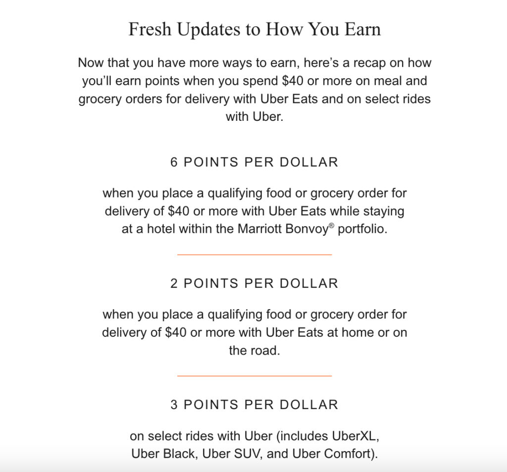 Uber Marriott Earnings