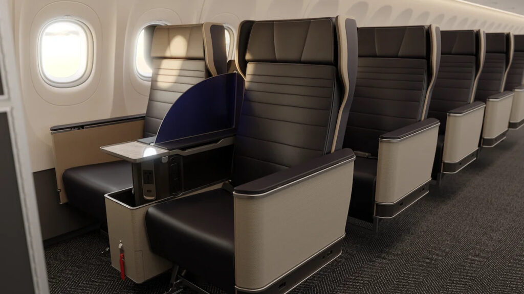 United First Class Seat
