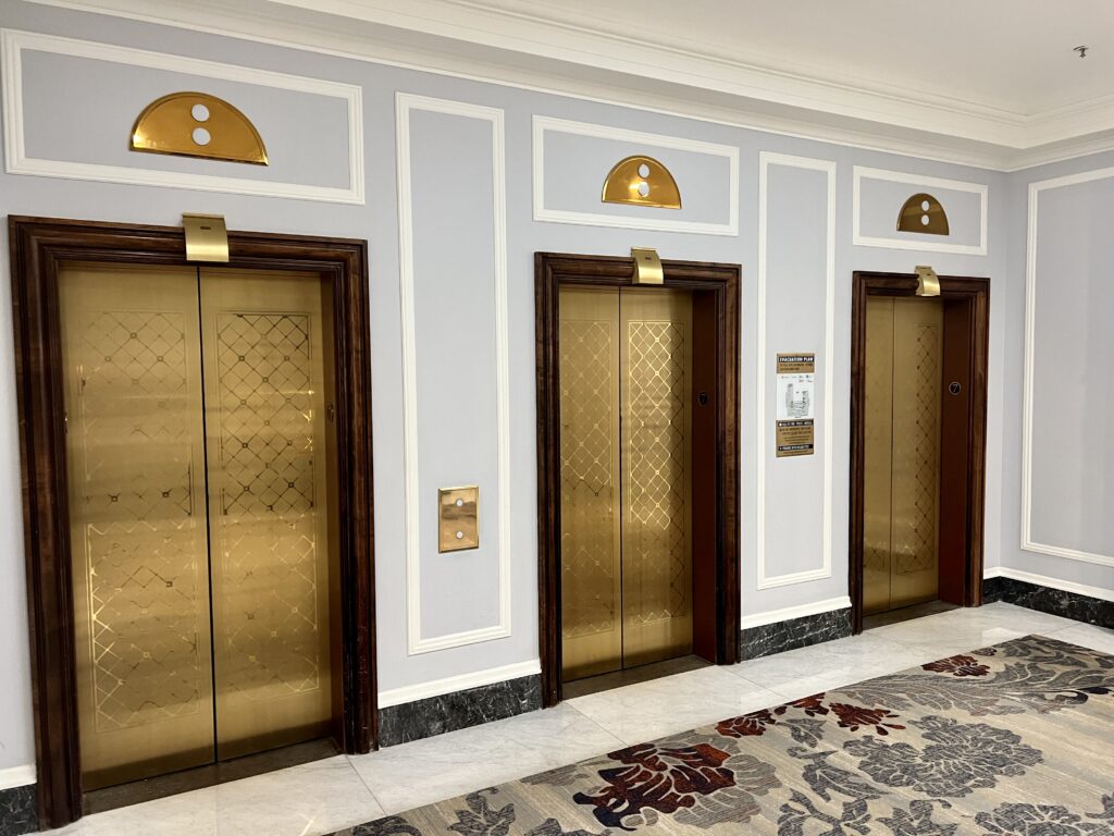 Palace Hotel Elevators