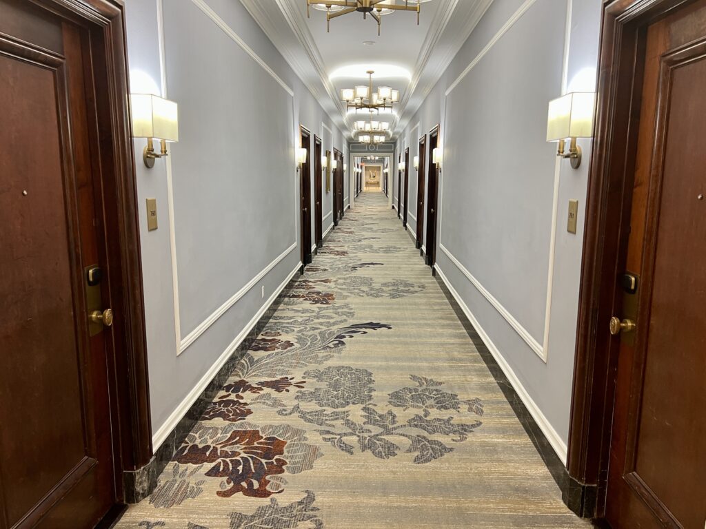 Palace Hotel Hallway