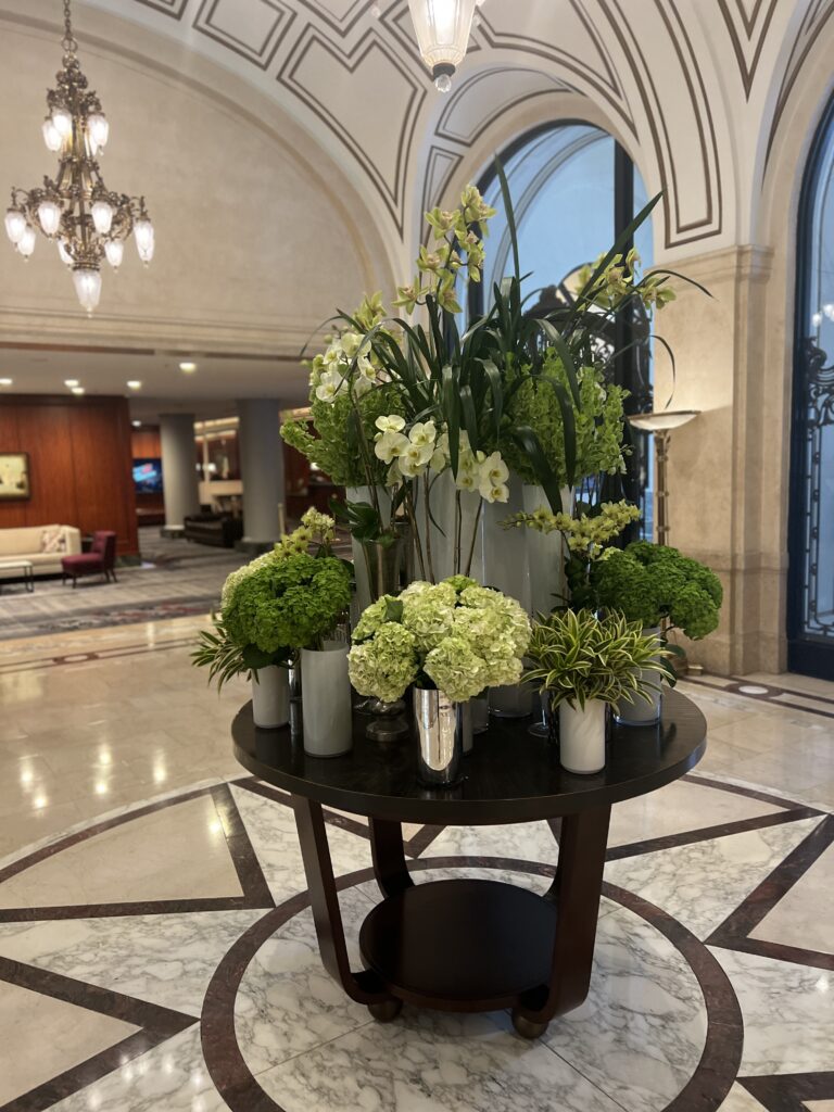 Palace Hotel Flowers