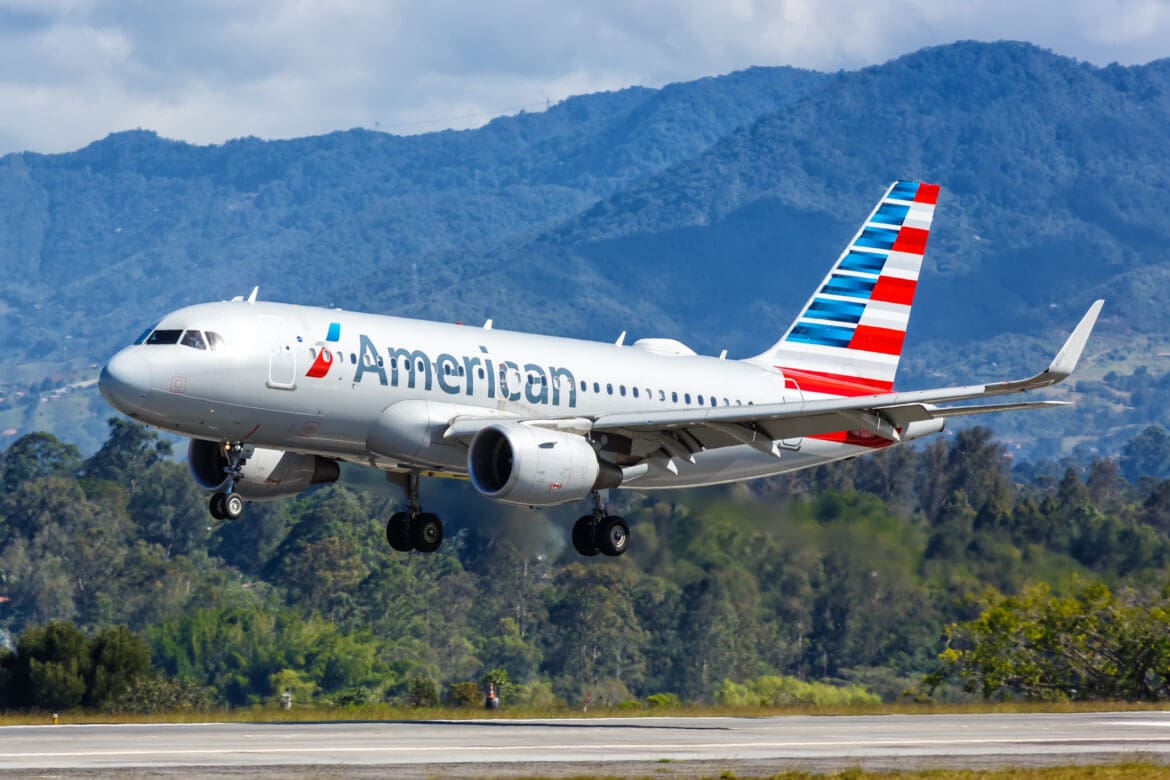 American A319