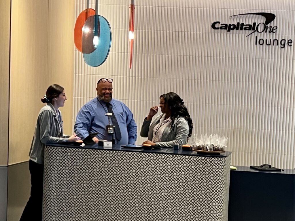 Capital One Lounge DFW Agents