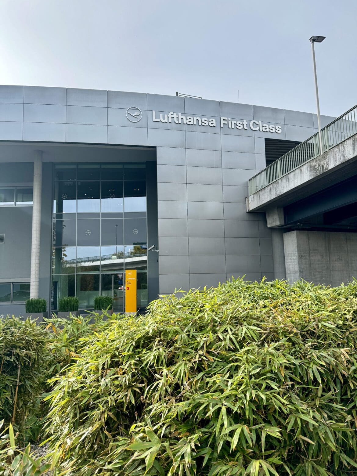 Lufthansa First Class Terminal Exterior