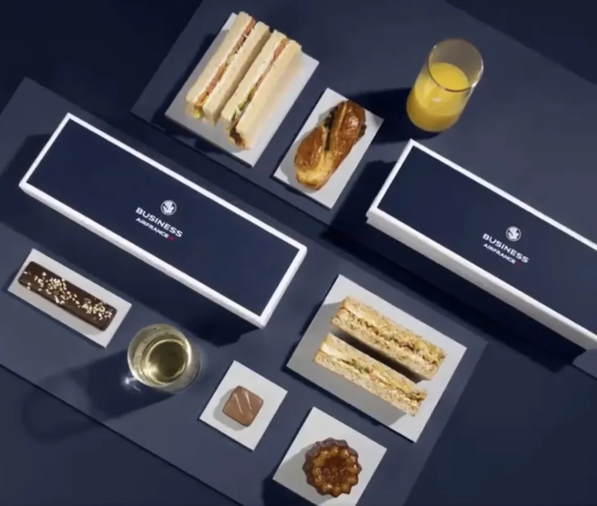 Air France Boxed Meal