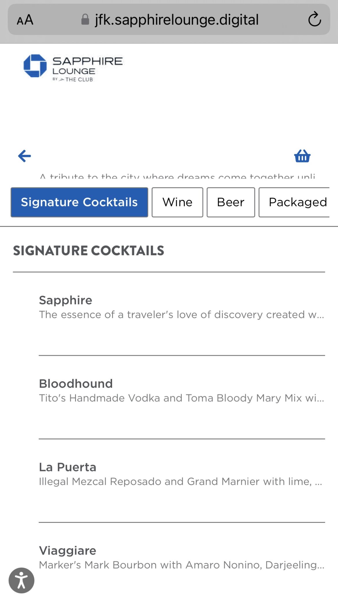 Lounge Review: Chase Sapphire Lounge by The Club (JFK) - The Bulkhead Seat