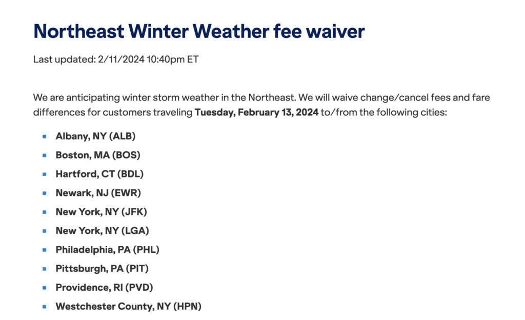 US Airlines Have Issued Waivers and Started Cancelling Flights in ...