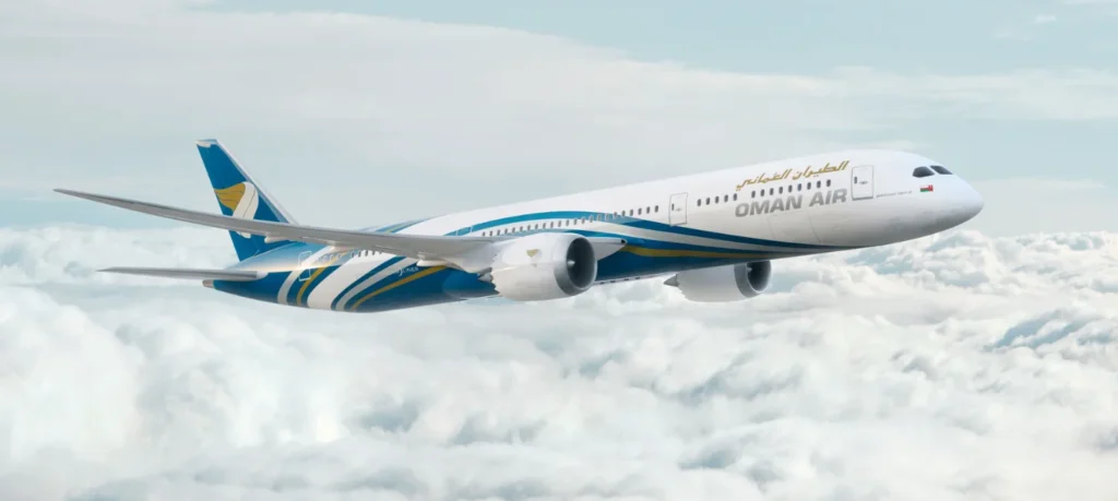 Oman Air Plane
