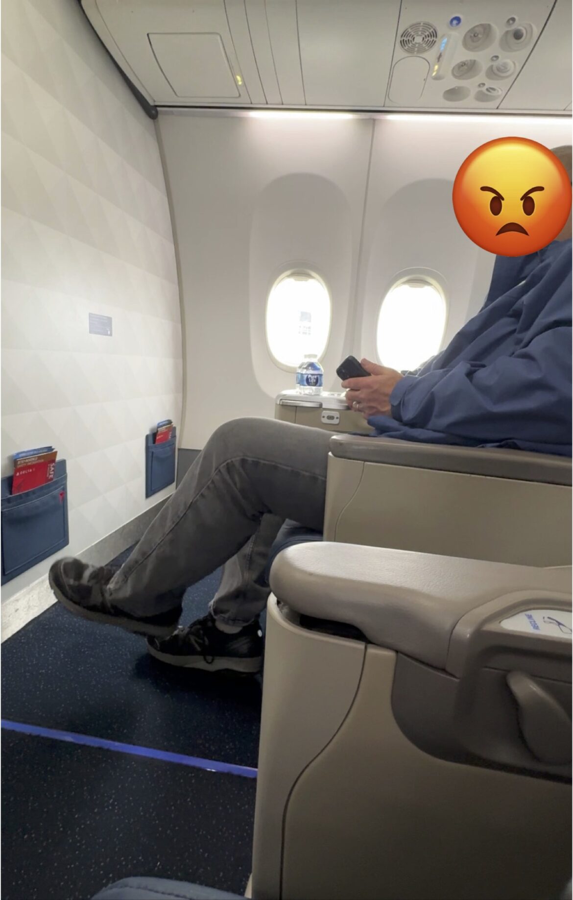 Angry Delta Passenger