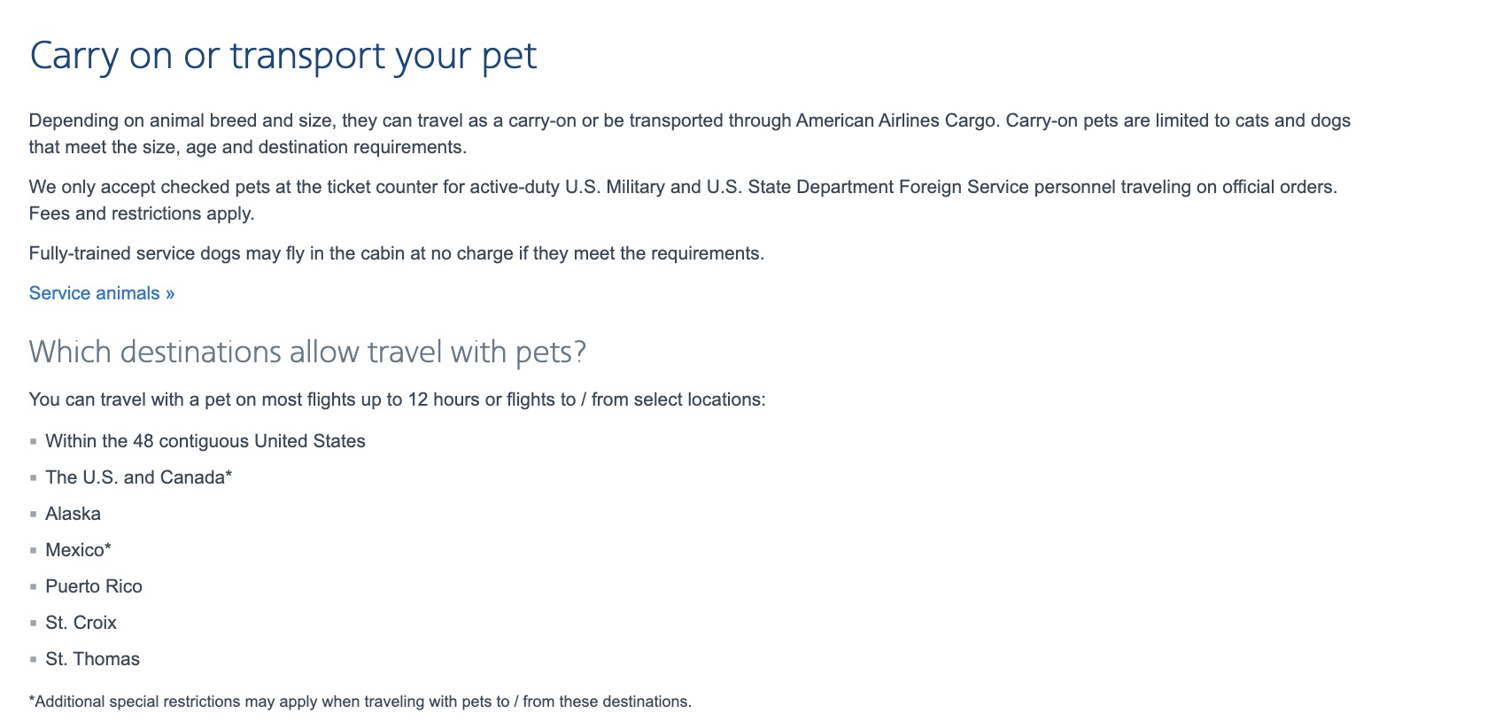 Carry On Pet American