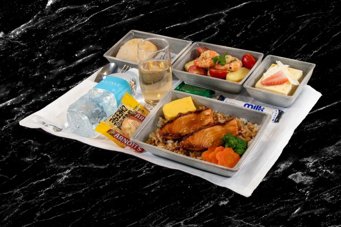 Singapore Airlines Premium Economy Meal 2 Singapore Airlines Premium Economy Meal 2