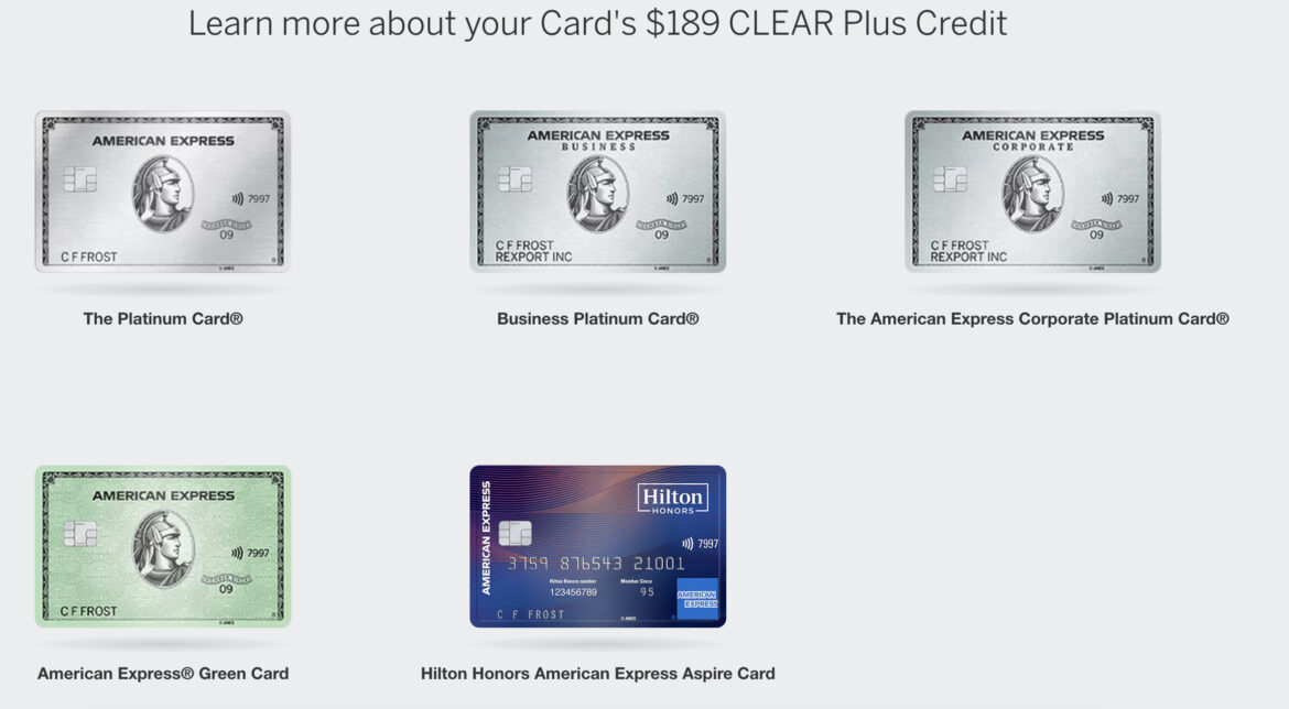 American Express Renews Partnership With CLEAR and Continues to ...