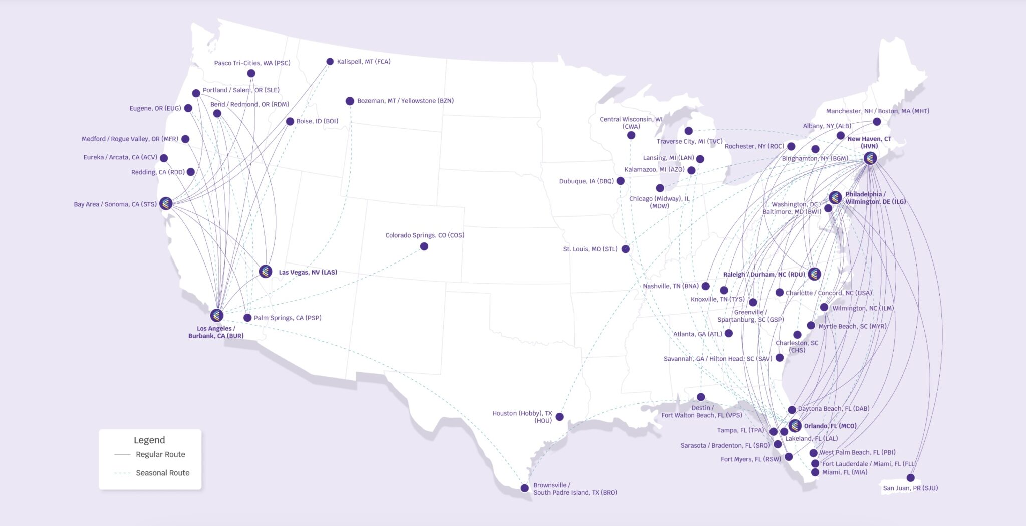 Avelo Airlines Opens Its Sixth Base and Doubles the Number of Flights