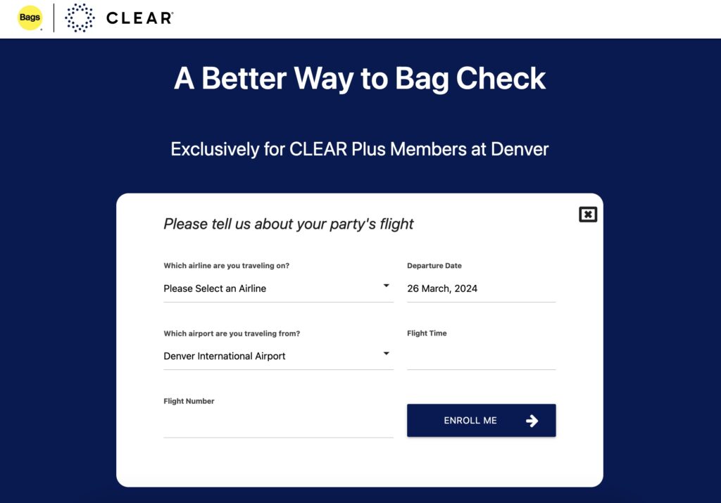 CLEAR Launches Baggage Service Trial at Denver International Airport ...