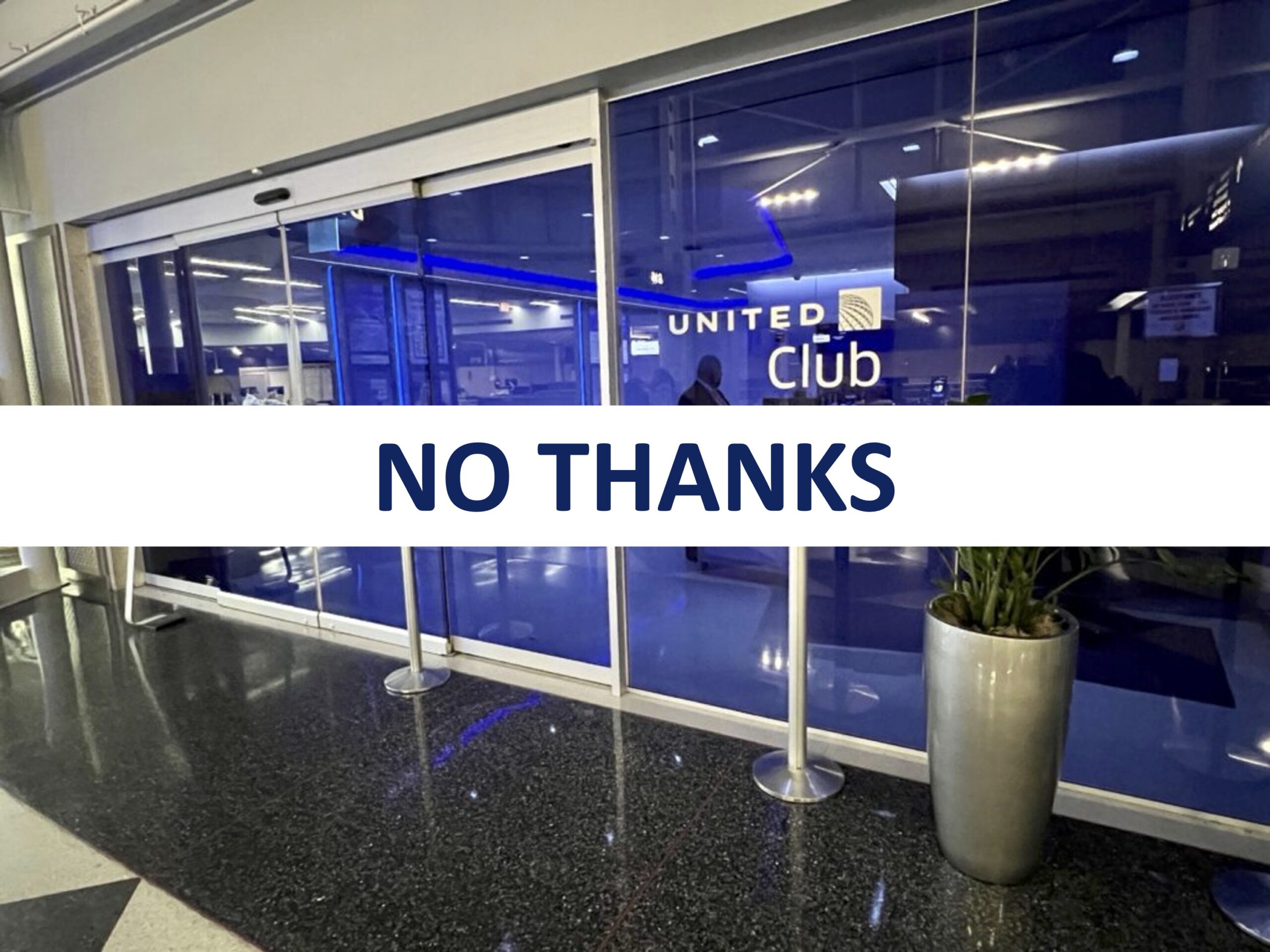 Why Are United Clubs So Awful? - The Bulkhead Seat