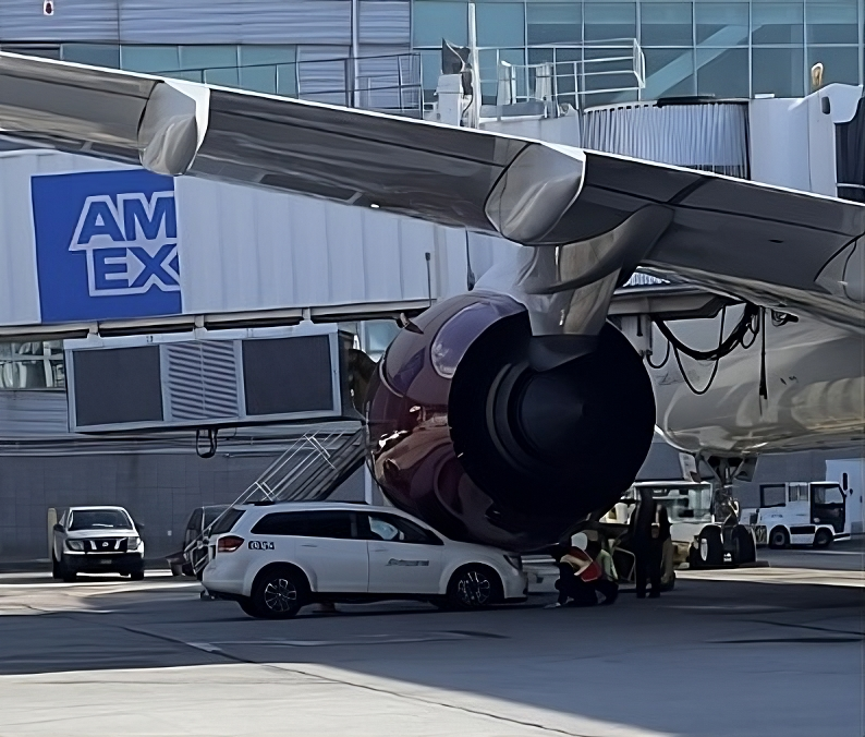 Virgin Atlantic A350-1000 Damaged After Catering Truck Hits Engine in New York - The Bulkhead Seat