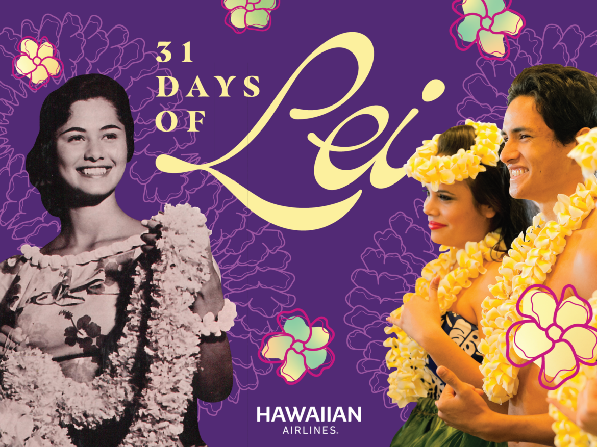 Hawaiian Airlines Lei Day