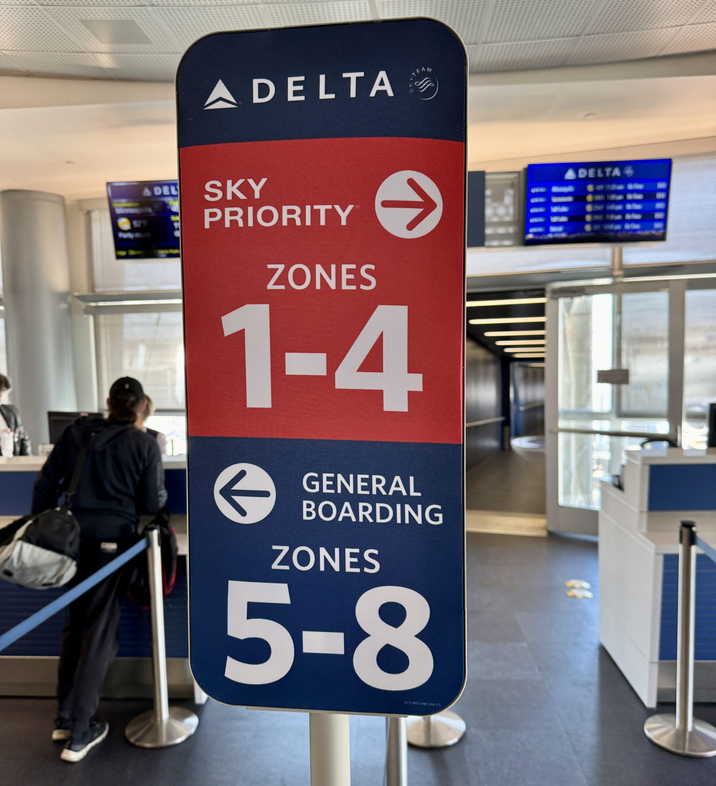 Reminder Delta s New Boarding Process Starts Today The Bulkhead Seat