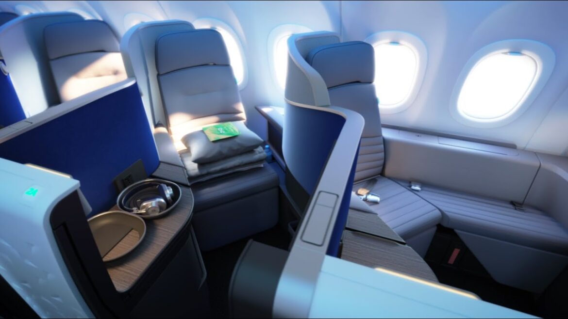 JetBlue Mint a seat in a plane