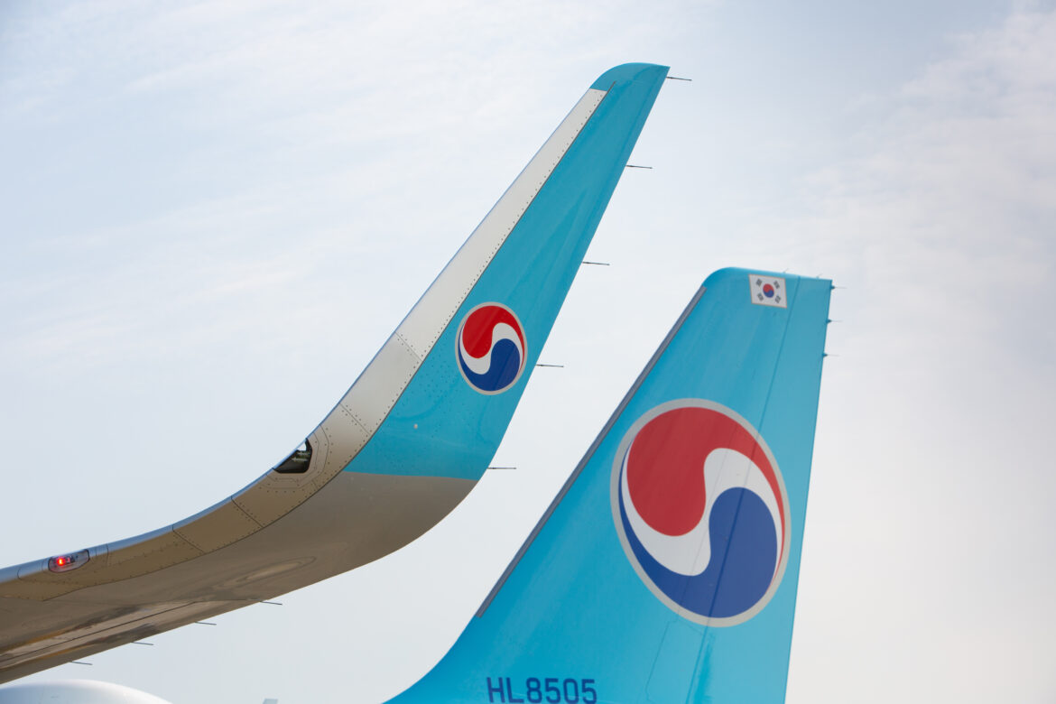 Korean Air Tail Korean Air Tail