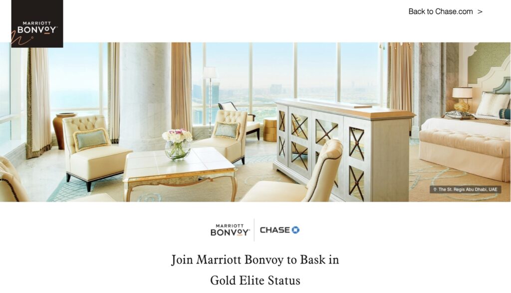 Chase Marriott Promo