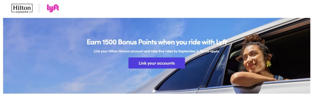 Hilton Lyft Promo